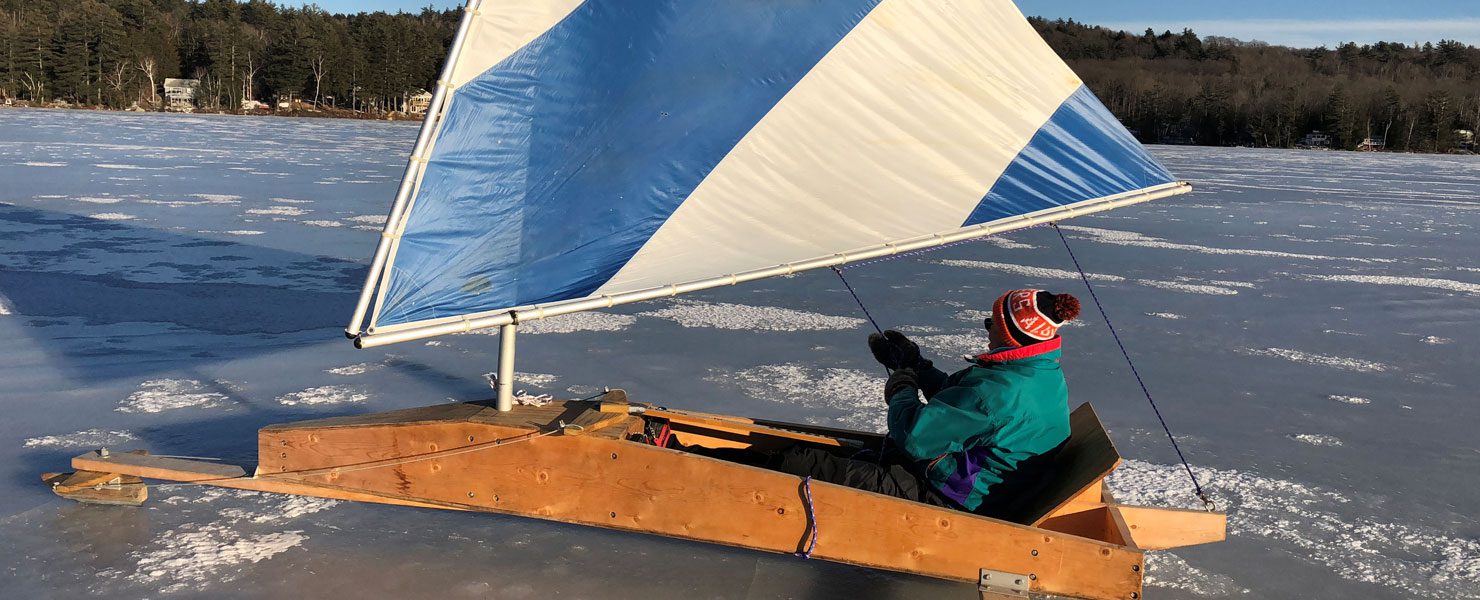 Ice Boating in New Hampshire